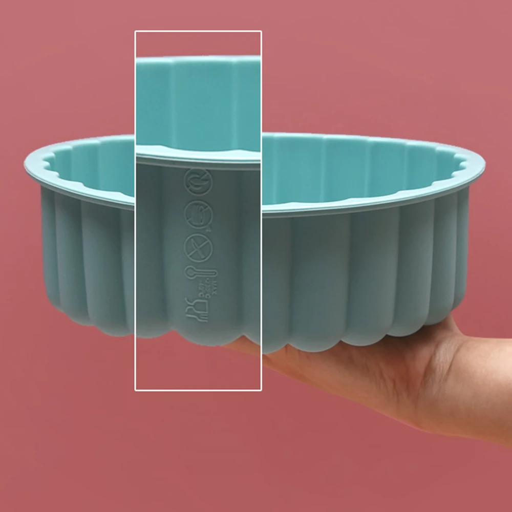 Круглая силиконовая форма для торта Charlotte выпечки с изображением клубники Мэри