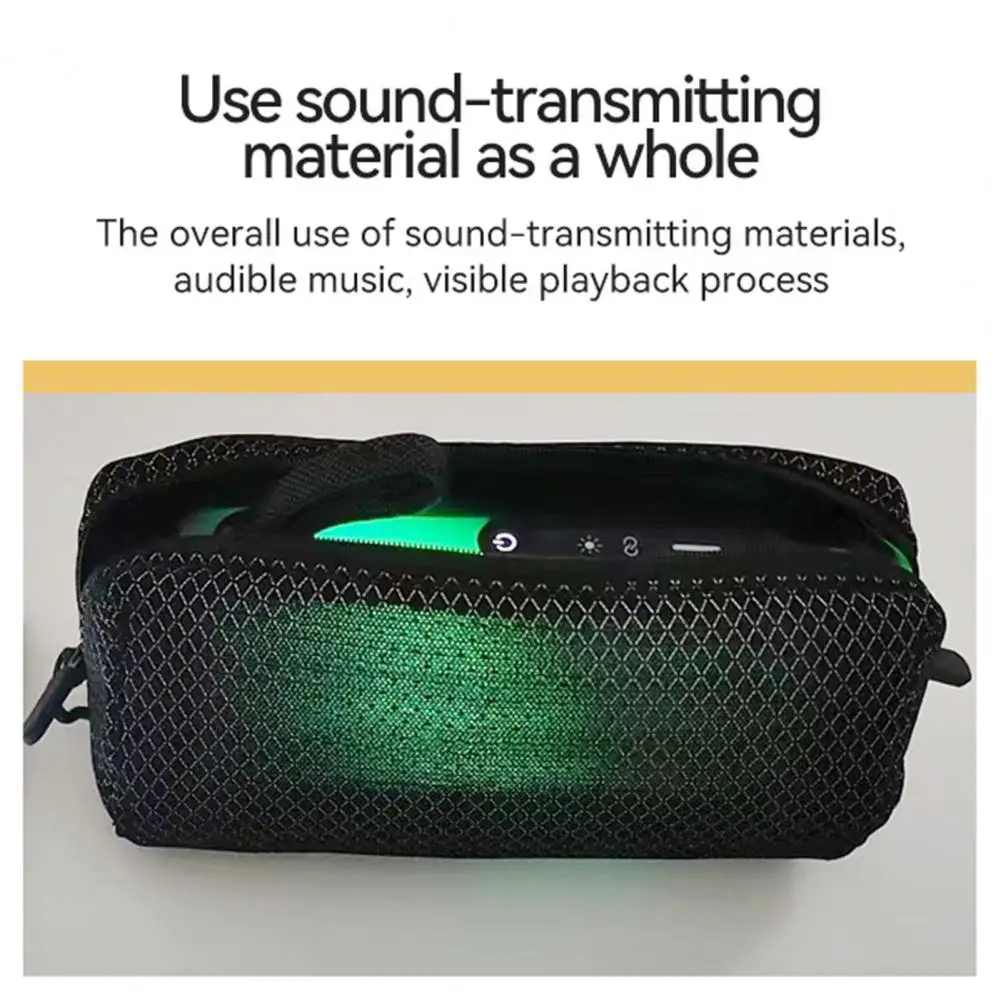 

Чехол для хранения полезный складной идеальный сочетающийся держатель для динамика Bluetooth-совместимый