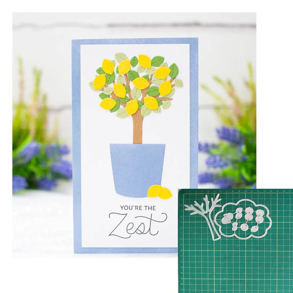 Металлические Вырубные штампы в виде дерева украшение сделай сам альбом для