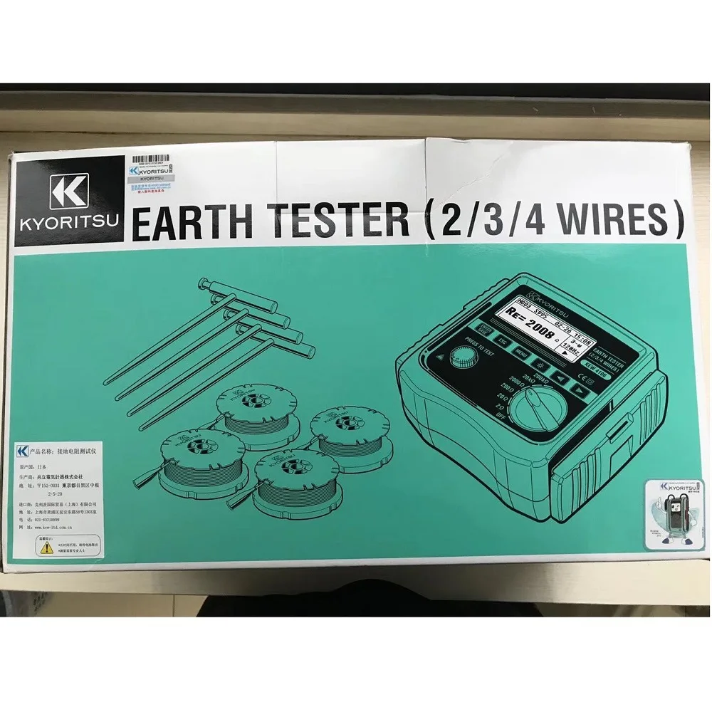 Тестер сопротивления и резистивности Kyoritsu 4106