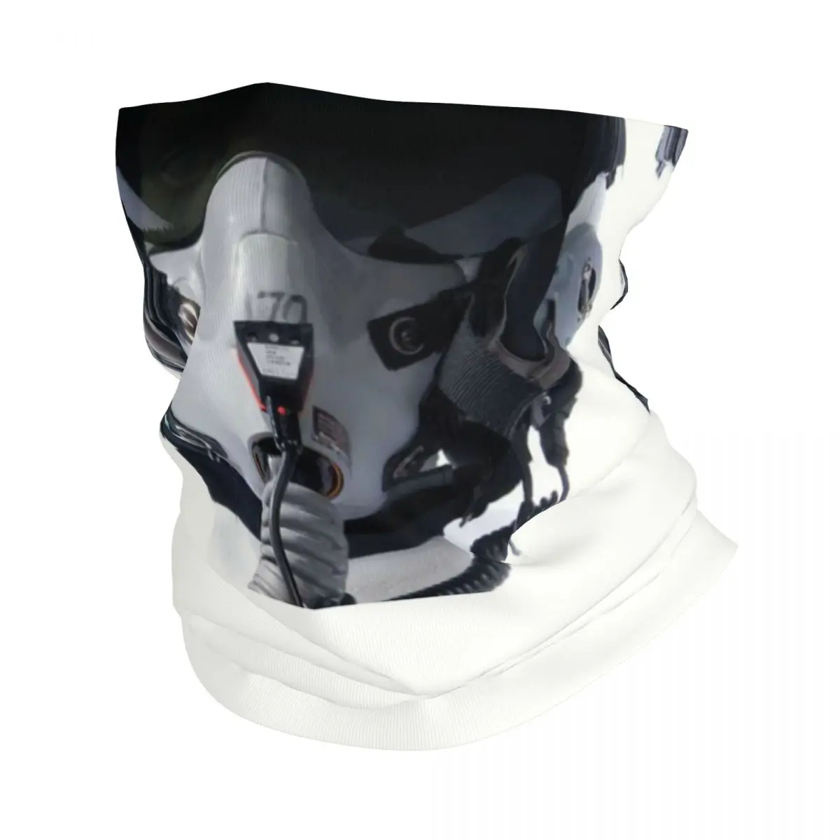 

Fighter Pilot Helmet Winter Headband Neck Warmer Men Women Hiking Camping Tube Scarf Modern New Warfare Face Bandana Gaiter