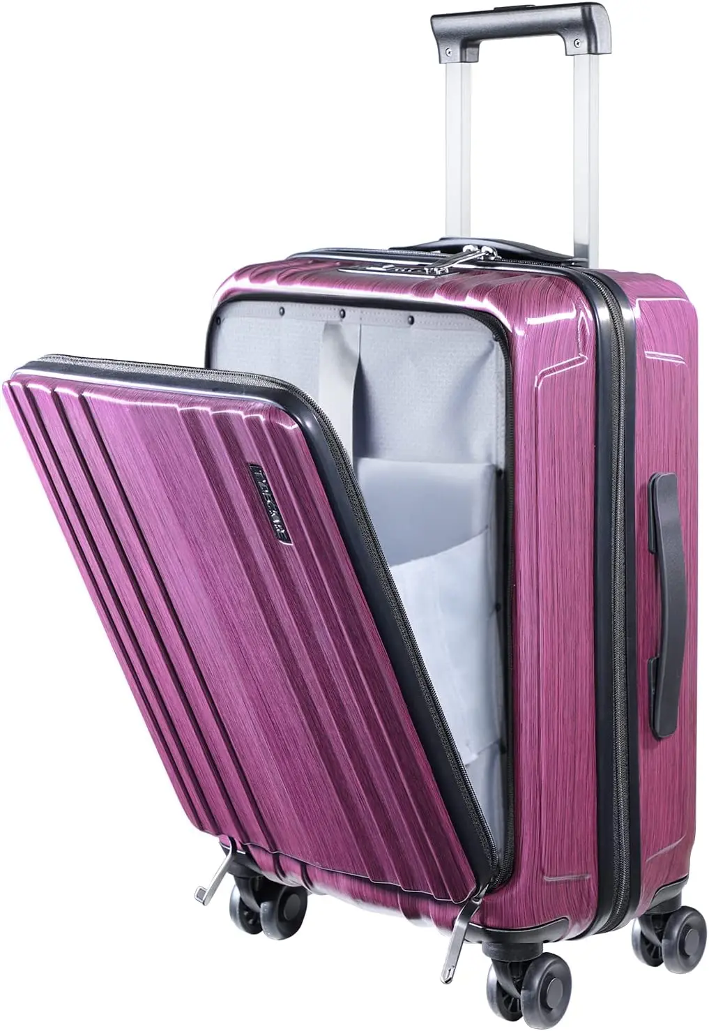 21 Inch With Front Pocket For 15.6" Laptop Lightweight Abs+p