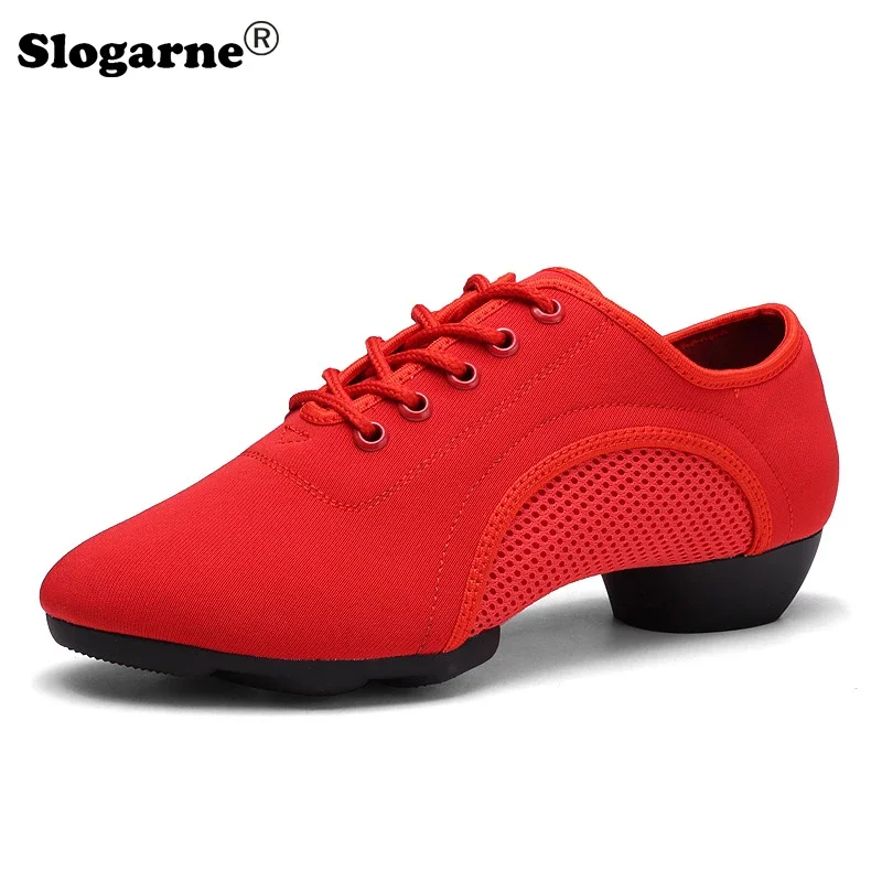 

2.5CM Heels Dance Shoes Women Light Latin Shoes Girls Yoga Trainning GYM Shoes Dance Sneakers Women's Sports Shoes Ballet Shoes