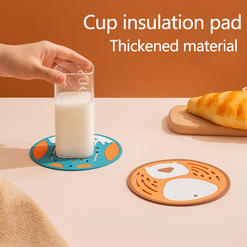 

Heat Resistant Dining Table Mat Kitchen Slip Insulation Pad Drink Coaster Dishes Tableware Mats Table Decoration Accessories