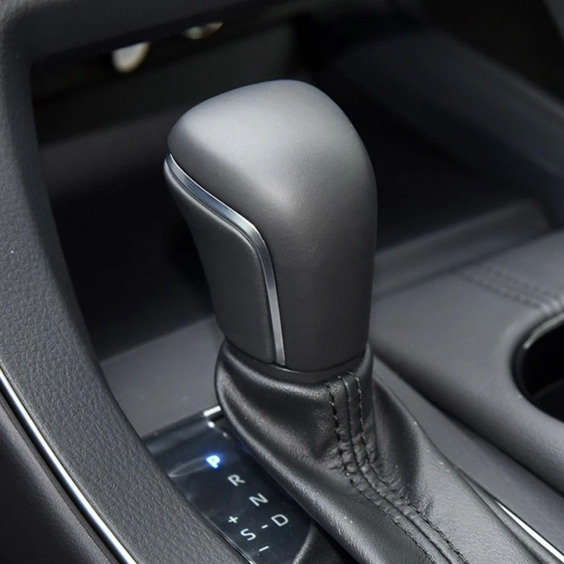 Автомобильный кожаный рычаг переключения передач Konb для Levin XV70 V70 2018 2019 2020 черного