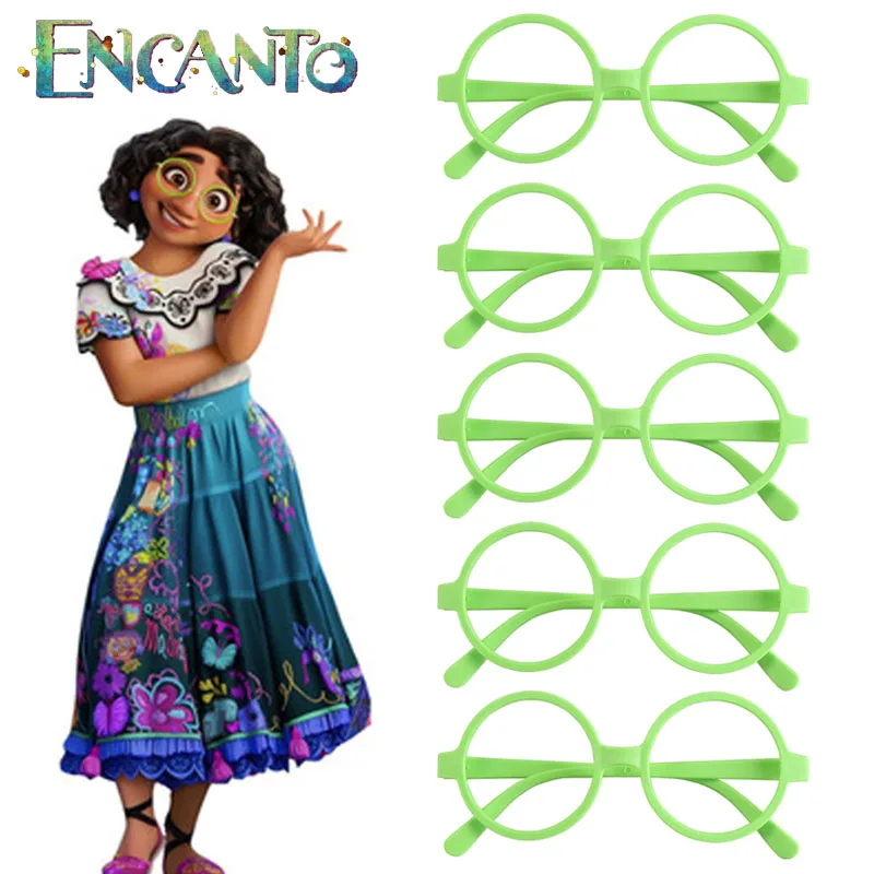 

Оправа для детских очков Disney, детские очки с зеленсветильник, Детские круглсветильник чки для косплея, вечеринки, Хэллоуина