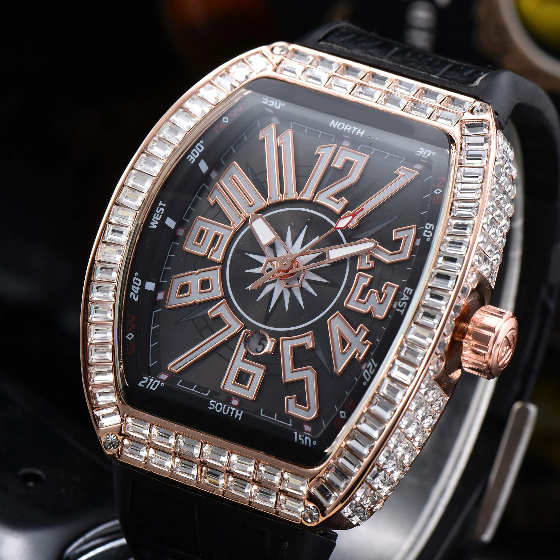 

Часы наручные кварцевые для мужчин и женщин, модные брендовые Роскошные спортивные классические красивые, с кожаным ремешком, с календарем ...