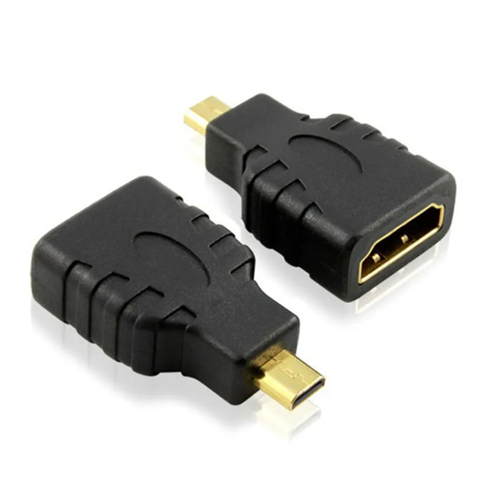 Micro HDMI-compatible To HDMI-compatible 1.4V Gold Plated HD