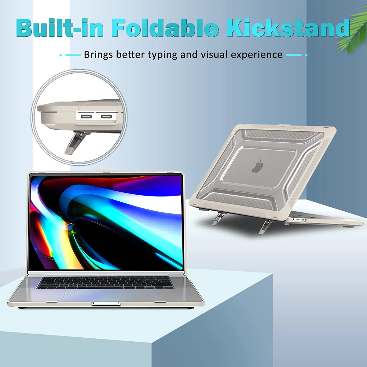 Сверхмощный пластиковый жесткий чехол противоударный бампер из ТПУ для MacBook Air 13