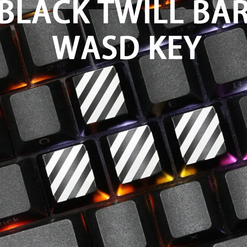 

WASD Arrow 4 Keys Pc Gamer Mechanical Keyboard Keycaps Customized Teclado Gaming Backlit RGB Cap 1U 1X Mx Switch GK61 SK61 RK61