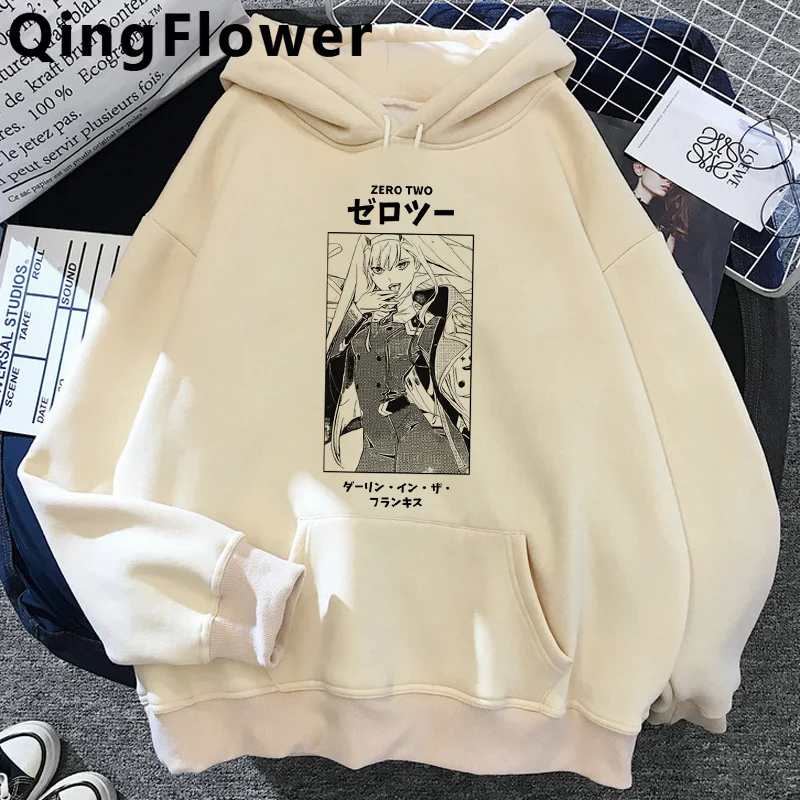 

Толстовка Zero Two Darling in the Franxx Inuyasha Nagatoro Мужская, гранж, уличная одежда, мужские толстовки, корейский рисунок