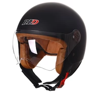 bld 229 series open face motorcycle helmet vintage jet cascos para moto flip up half face helmet moto capacetes 34 casque dot
