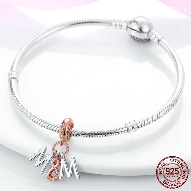 2022 Mother Day Love charm Family Tree Mom pendant Charms Beads Fit Original Brand Bracelet For Women mother Jewelry Gift 4