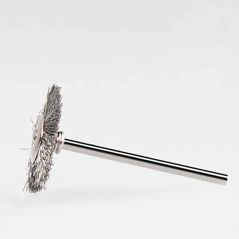 

Щетка для полировки стальной проволоки 2,35 мм/3 мм, проволочное колесо с хвостовиком для нержавеющей стали/нейлона для полировки, шлифования для вращающихся инструментов Dremel