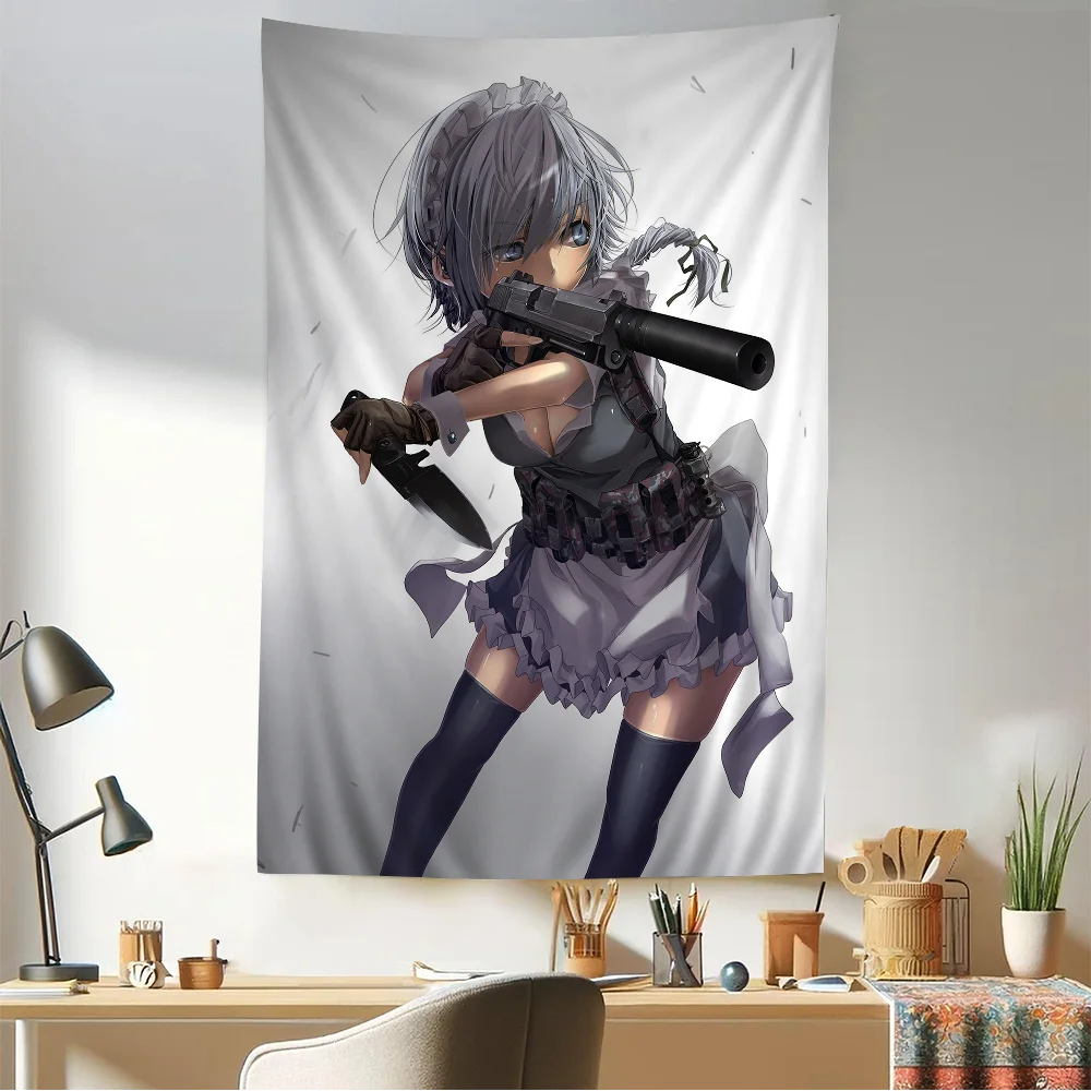 Sakuya Izayoi подвесной богемный гобелен дешевый хиппи настенный Мандала домашний