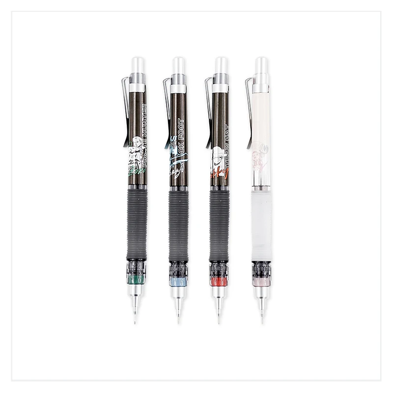 

Deli 4 Pcs 0.5mm/0.7mm One Piece Mechanical Pencil School Supplies Office Pen School Write Stationery Drawing Sketch Tools