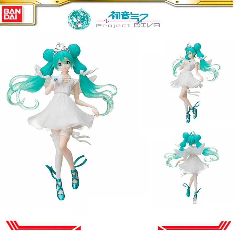 

Фигурка Мику Хатсуне из аниме, #014 Мику, виртуальный певец, лук, стоячие куклы, ПВХ экшн-фигурка, Коллекционная модель, игрушки, подарки на ден...