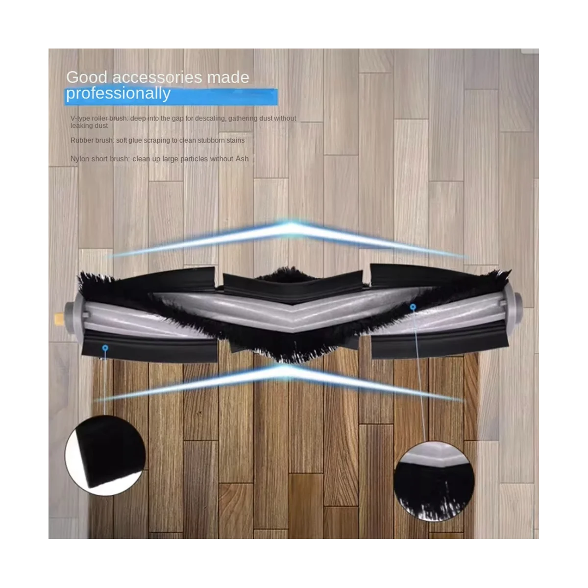 22 шт. основная боковая щетка для пылесоса Deebot T20/T20MAX/T20PRO/X1 OMNI/T10 Omni/Turbo