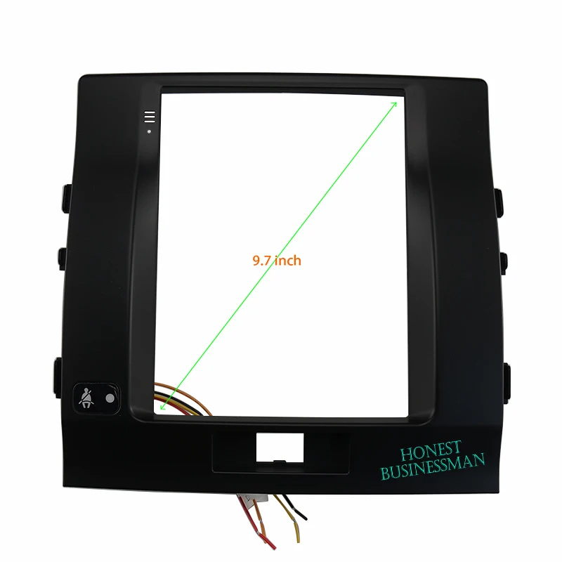 

9,7 дюймовая аудиорамка, панель радиоприемника подходит для TOYOTA LAND CRUISER, установочная консоль Facia, панель адаптера, накладная крышка