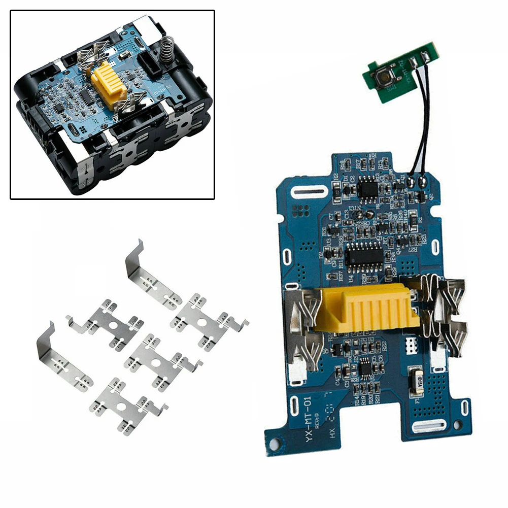 1 Set 18V Battery PCB Circuit Board Charging Protection Fit For Makita BL1840 BL1850 BL1830 ST Adjust Battery Capacity