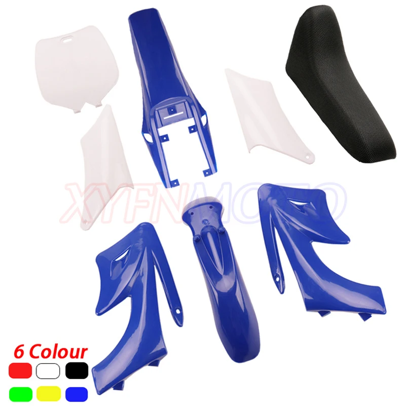 

Plastic Cover Fairing Kits Mudguard Fenders Racer Seats For 47 49cc Engine 2 Stroke Apollo for Orion Kids Dirt Pocket Bike Mini
