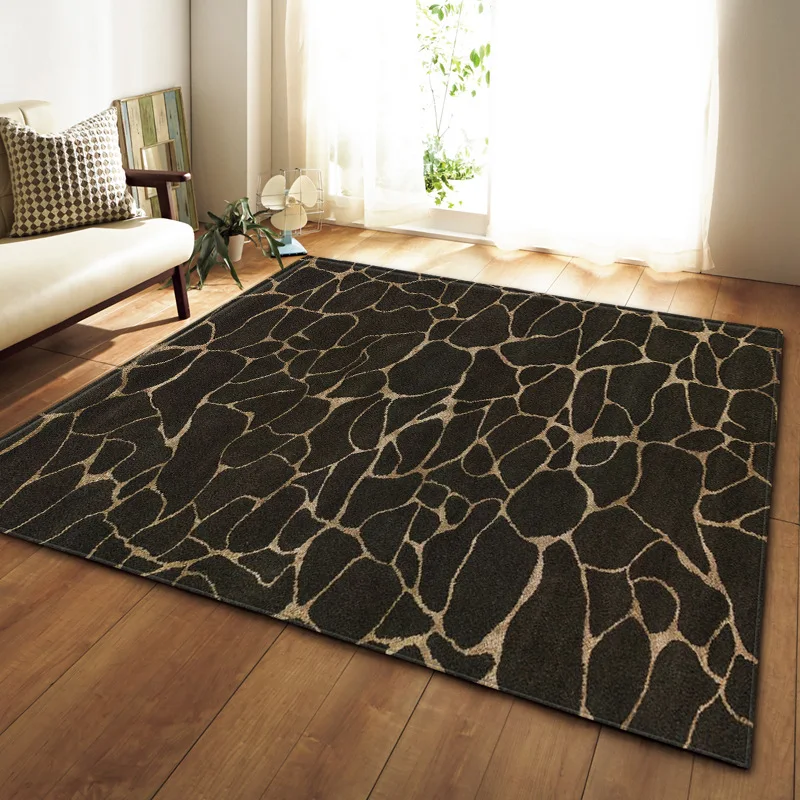 

Black Marble Carpets for Living Room Bedroom Entrance Doormat Floor Mats Carpets Thin Fabric Anti-Slip Bathroom Mat Rugs