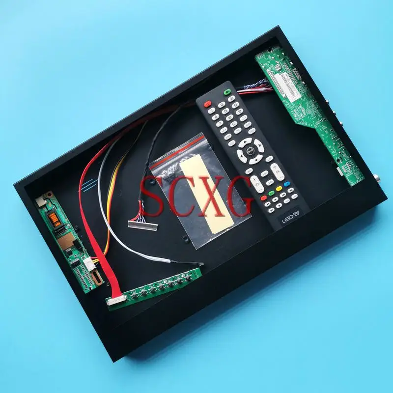 

Металлический чехол + плата драйвера аналогового ТВ подходит для N141X7 N141XA N141XB N141XC 14,1 "1024*768 30Pin LVDS VGA AV USB HDMI-совместимый комплект 1CCFL