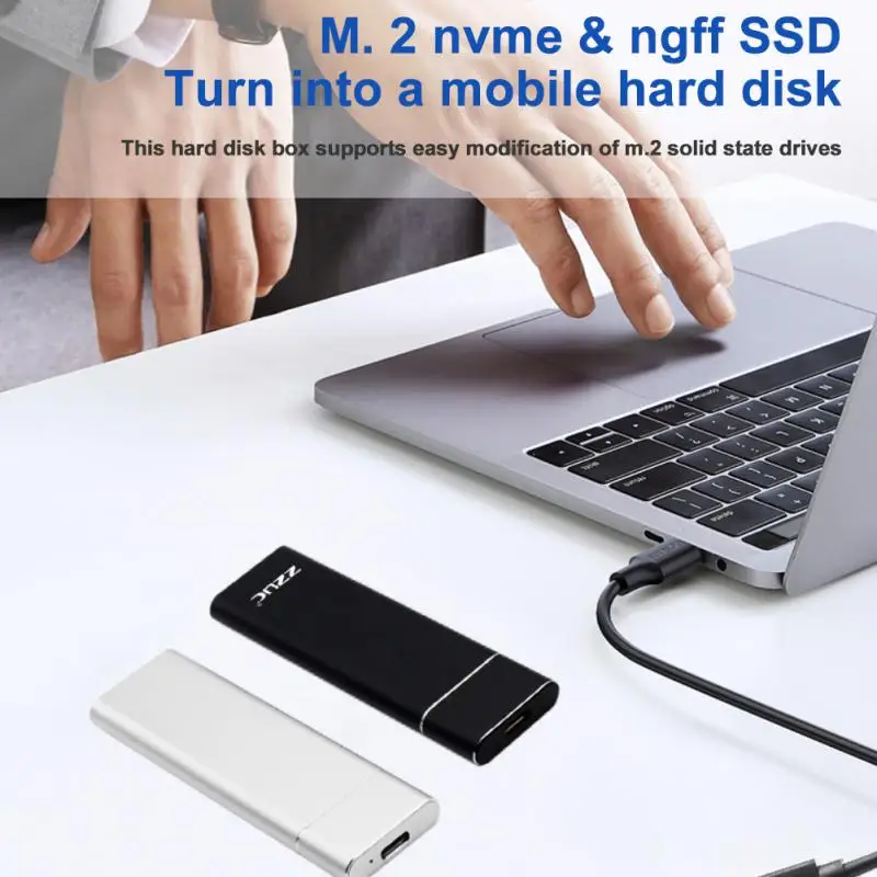 

USB 3. 0 Gen2-M.2 NVME NGFF PCIe SSD 10 Гбит/с корпус NVME M-Key для твердотельного накопителя типа C адаптер для NVMe M2 SSD 3,1