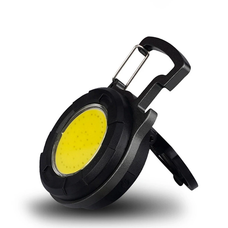 

Mini Portable LED Key Buckle Light Car Maintenance Light Outdoor Aluminum Alloy Flashlight