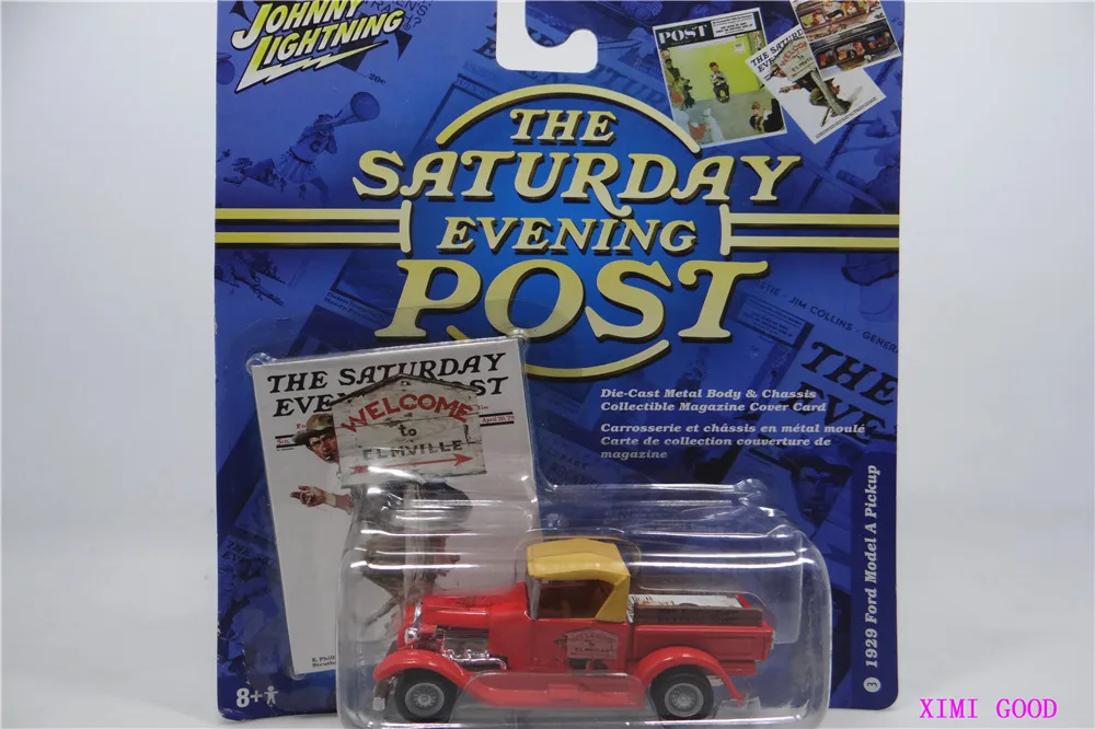 

Johnny Lightning 1/64 1929 Ford Modle A Pickup Collect die-casting alloy car model ornaments