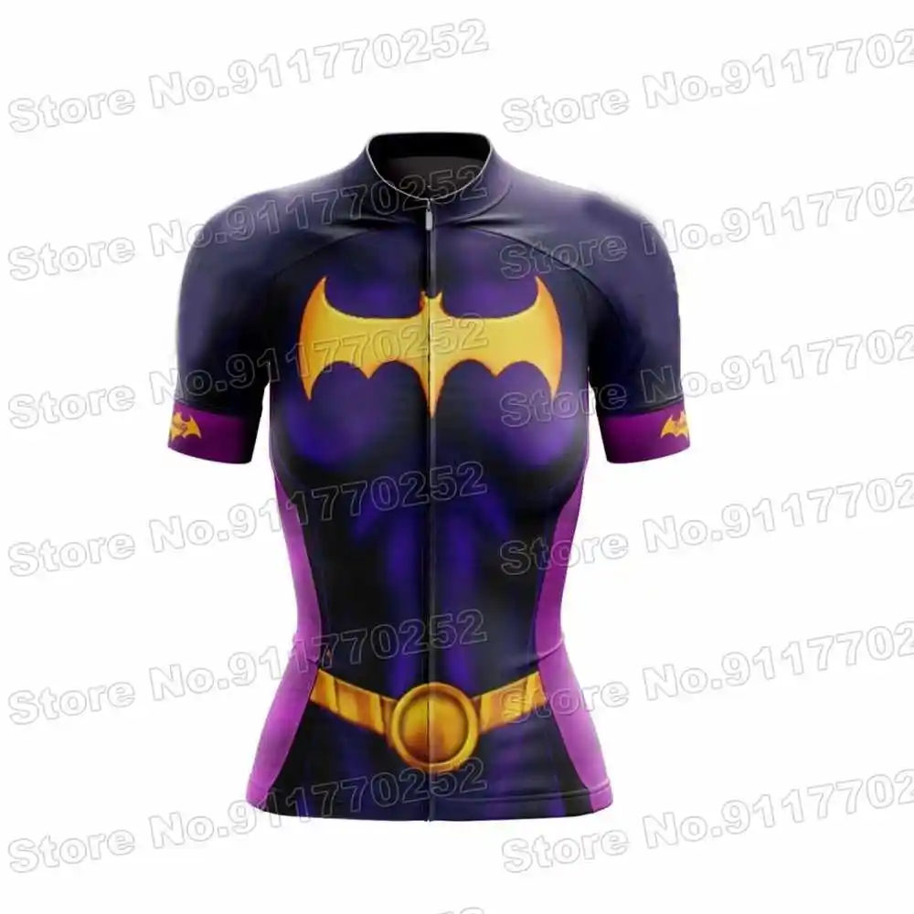 2022 Женская популярная одежда для велоспорта с героями забавная аниме коротким
