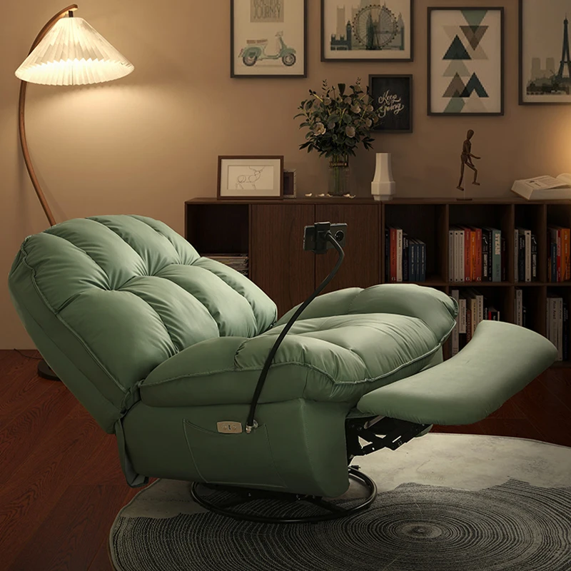 

Одиночный диван Maxky, кресло с откидывающейся спинкой для сна, для гостиной, роскошный Компактный диван, игровой диван-стул