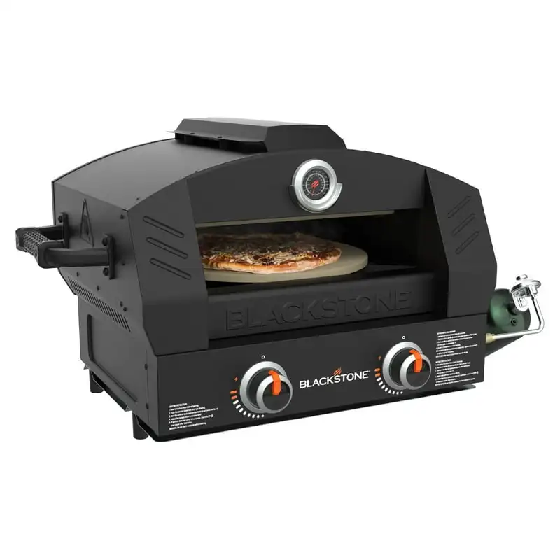 

Propane Pizza Oven with Two 15 Airfryer silicone basket Air fryer liner Cooling rack Air fryer silicone basket Metal bundt cake