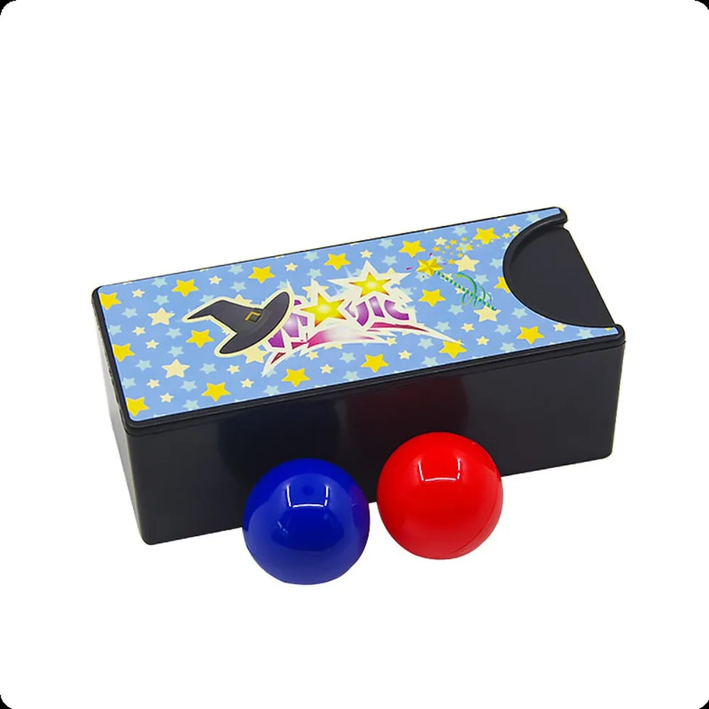 

Turning Changeable Magic Box Classic Red Ball Prop Magic Tricks Toys Trick Blue Ball Classic Toys Kids