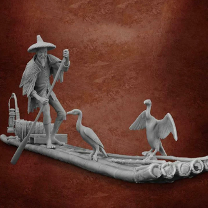 

Model Inn 54mm Resin Model Laweng Rowing GK White Model Hand-Made New Static