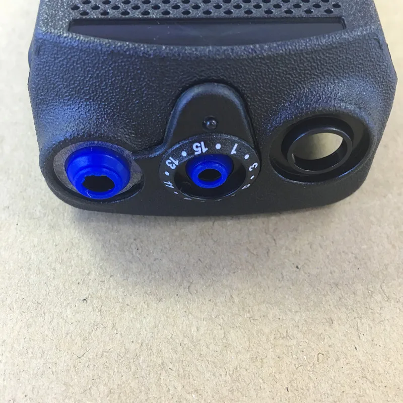 25pcs/lot the housing shell front case replacement for motorola ep450 walkie talkie two way radio with the knobs