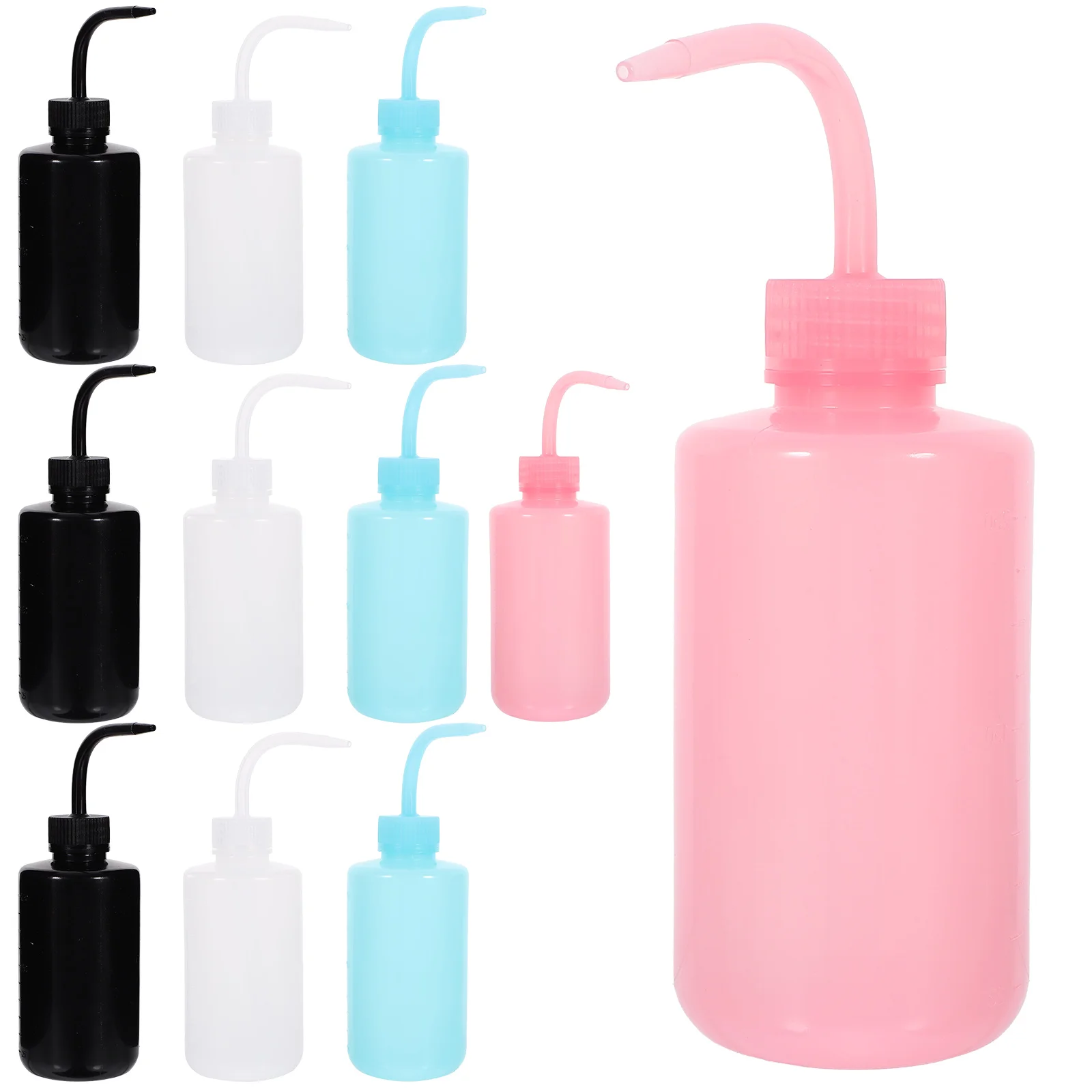 

12Pcs Squeeze Bottle Flower Watering Bottle Empty Plastic Bottle Plastic Bend Squeeze Bottle