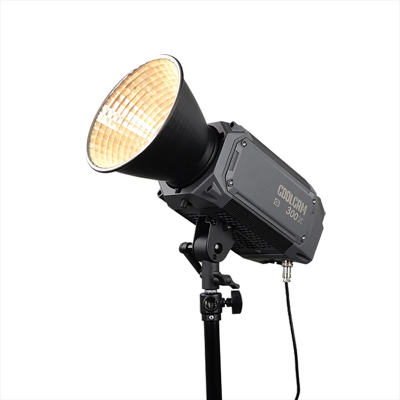 Фото Двухцветная Coolcam с управлением через приложение 310 Вт и DMX, 300X (G), профессиональная заполняющая лампа в стиле моноблока, высокая яркость для живого наблюдения №3