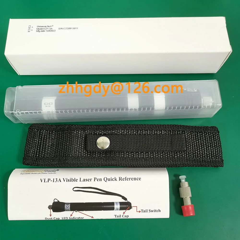 Visual Fault Locator 50mw Fiber Optic Cable Fault Detector  Laser Light Source Pen 30mW 40mW