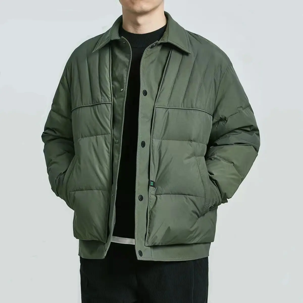 Luxury Designers Brands Winter Jacket Men Parka Warm Bomber Jackets Windbreaker Korean Fashion Business Casual Coats