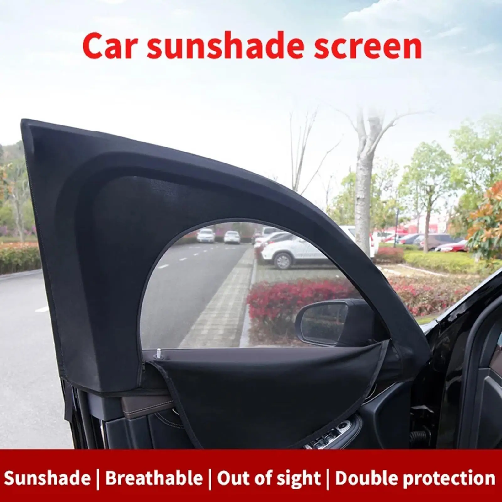 

Car Screen Door Car Sleeping Screen Door Car Sunshade Car Privacy Repellent Net Window Sunshade Protection Insect Blocking V9G3