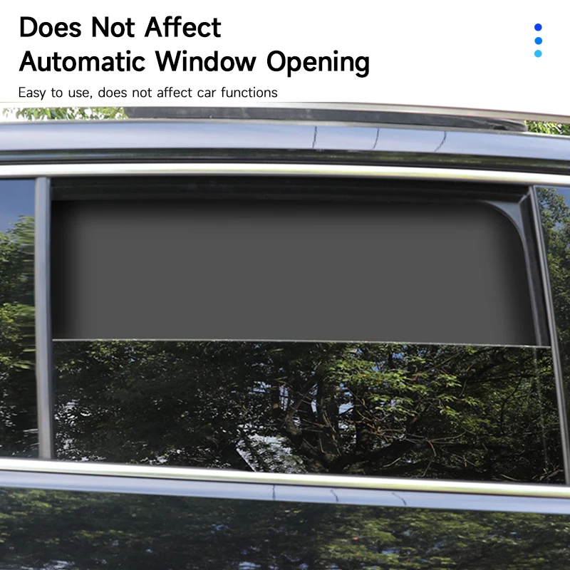 Magnetic Car Sun Shade UV Protector Curtain Cover Side Window Sunshade Mesh Visor Film for Summer Protection |