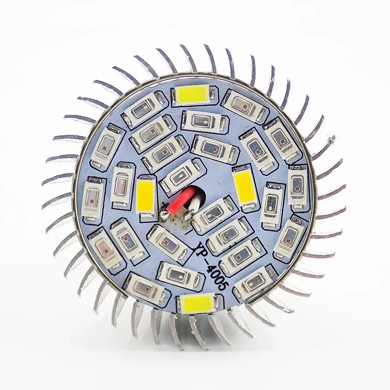 10 Вт 28 светодиодов УФ ИК полный спектр для выращивания растений лампа цветочного