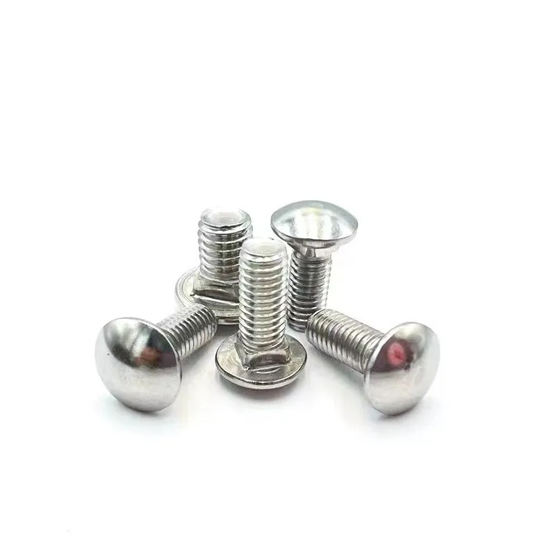 

2/5/10 шт. M4 M5 M6 M8 M10 M12 сталь GB12 DIN603 ферма с круглой головкой и квадратной шеей каретка тренерский болт для полки стола L = 10-100 мм