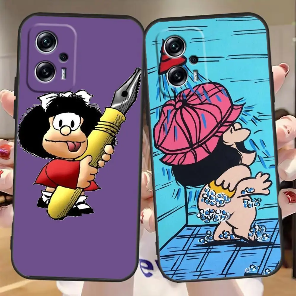 

Case For Redmi Note 11 10 9T 9S 9 8T 8 7 6 5 5A 4 3 A1 GO Pro Aprime 5G 4G Cover Funda Cqoue Capa Case Hot Mafalda YNDFCNB