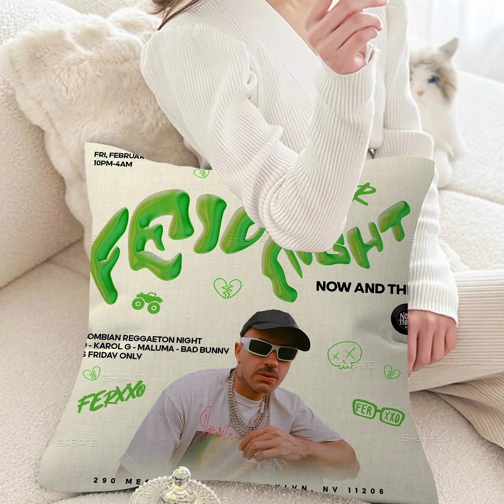 Singer F-Feid F-Ferxxo Stitch Lucky Dragon наволочка для дивана чехол подушки украшение дома