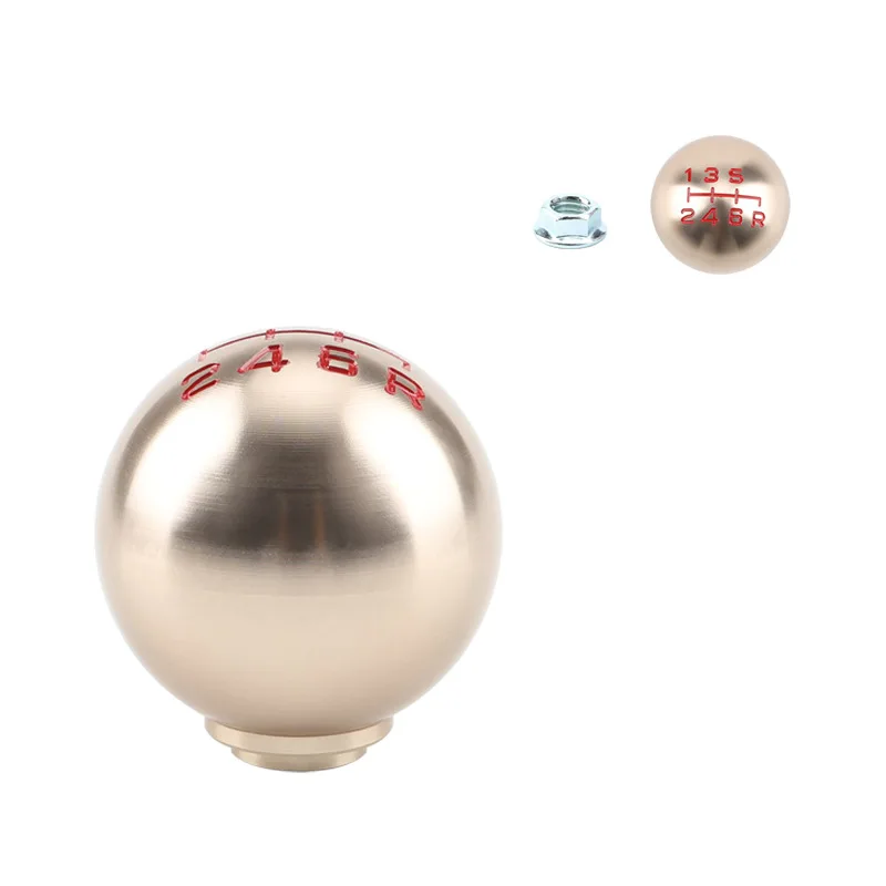 Универсальная автомобильная алюминиевая 5 6-скоростная ручка переключения