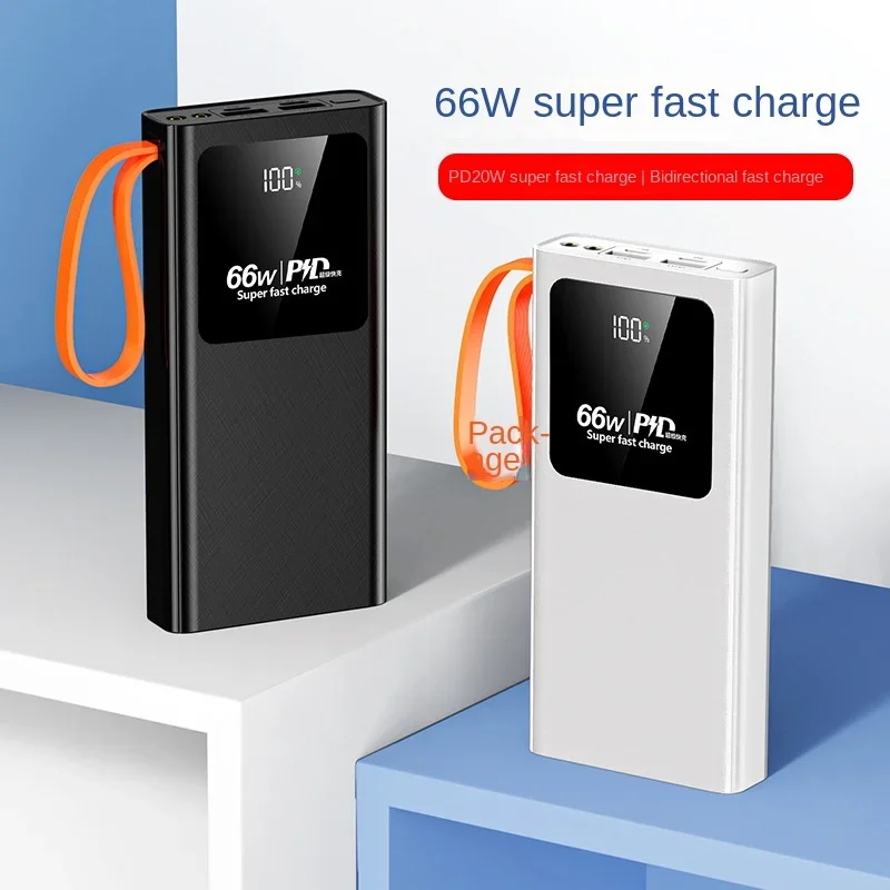 

High Capacity Portable Power Bank 20000mAh with Super Fast Charging for Outdoor Activities