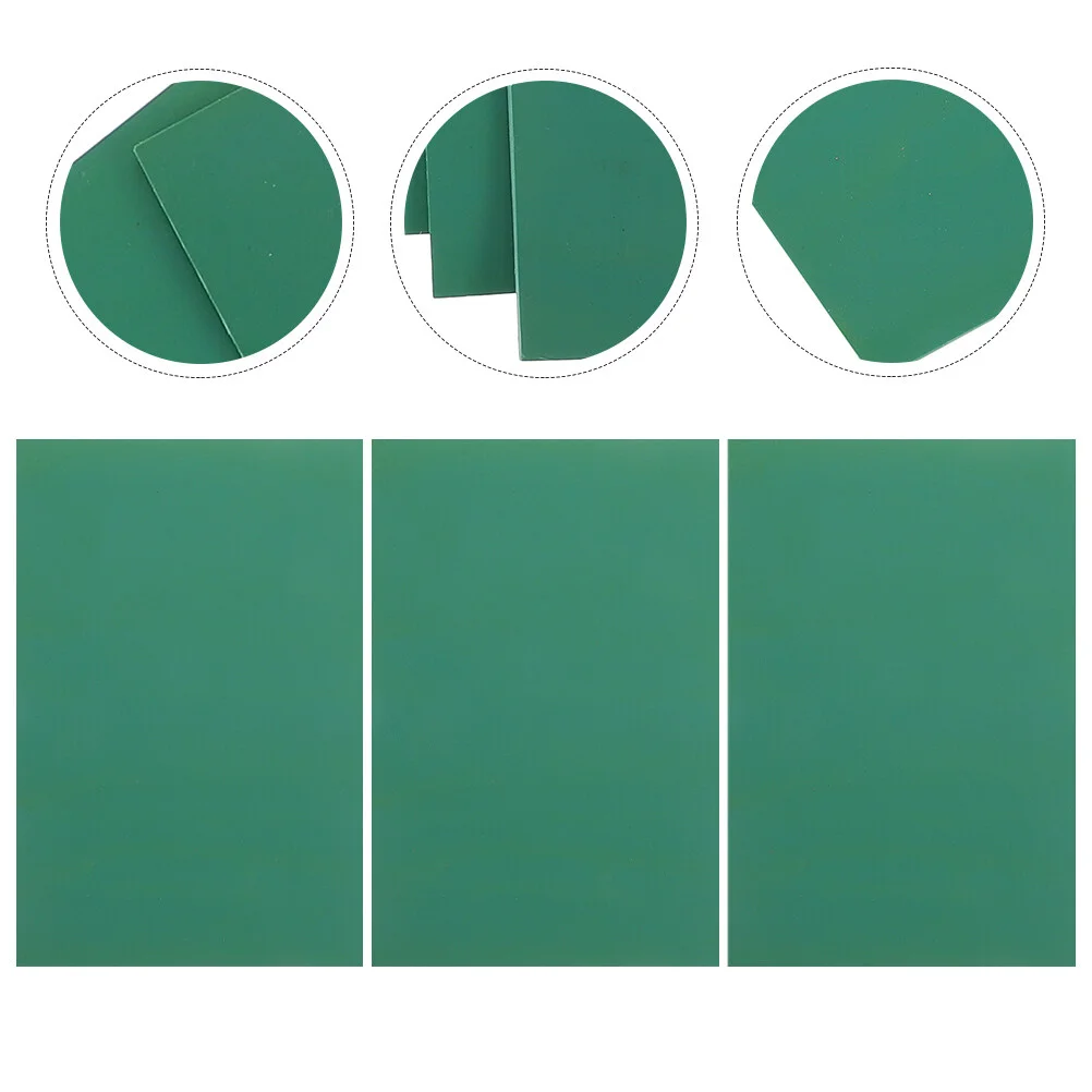 

3 Pcs Cutting Board Engraving Mats Crafts Kids Non-Slip Pad Scrapbook Kit Plate Table Protection Stamp Carving Toy