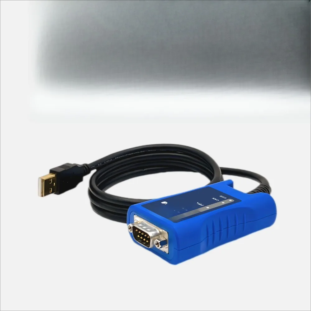Фото Электронный портативный 2-канальный интерфейсный модуль DB9 USB для анализа протоколов данных шины CAN. №5